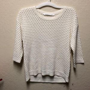 Athleta high low sweater